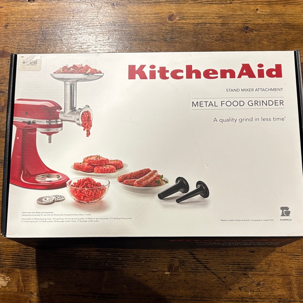 KitchenAid Metal Food Grinder Attachment